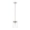 Z-Lite Callista 1 Light Mini Pendant, Polished Nickel & Clear 3032MP-PN - alternate 1
